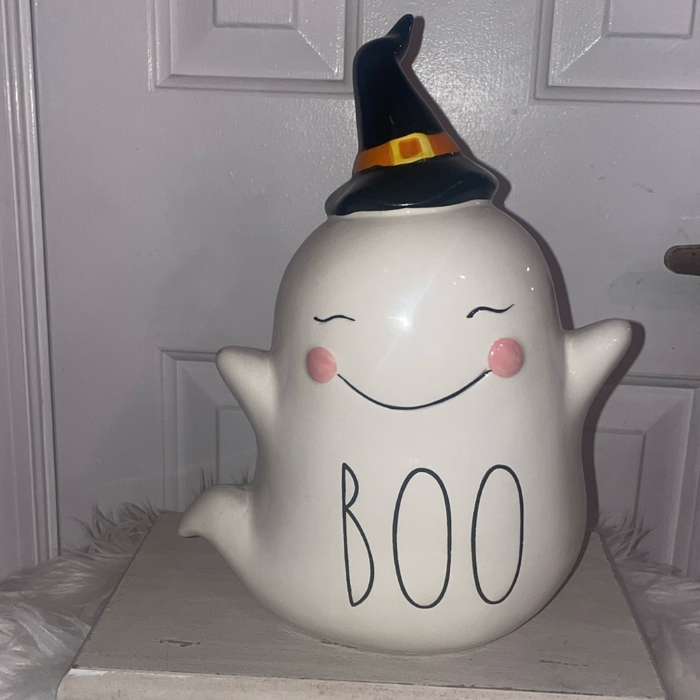 Halloween Boo Ghost Ceramic Figure